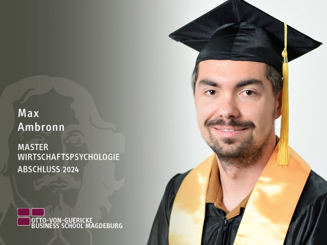 Max Ambronn (BBA / Master Wirtschaftspsychologie-Abschluss 2024)